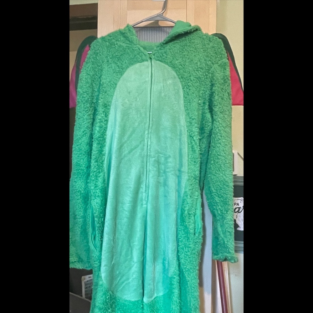 Adult Dragon Onesie - LARGE